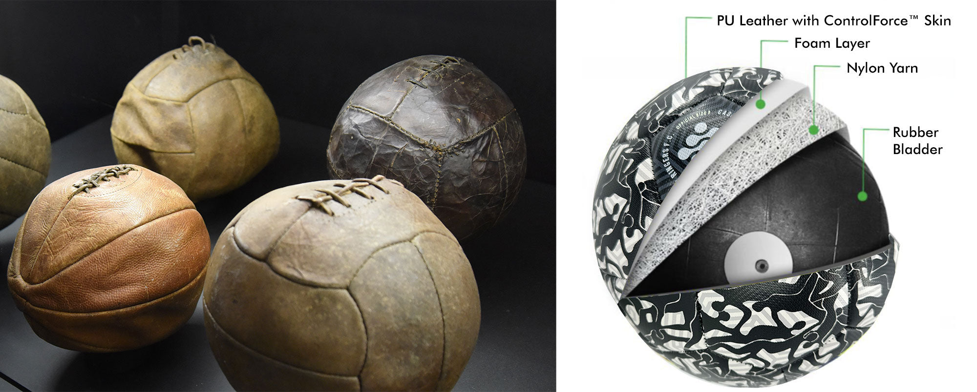 Unveiling the Craft: PVC vs. TPU vs. PU Construction in Soccer Balls