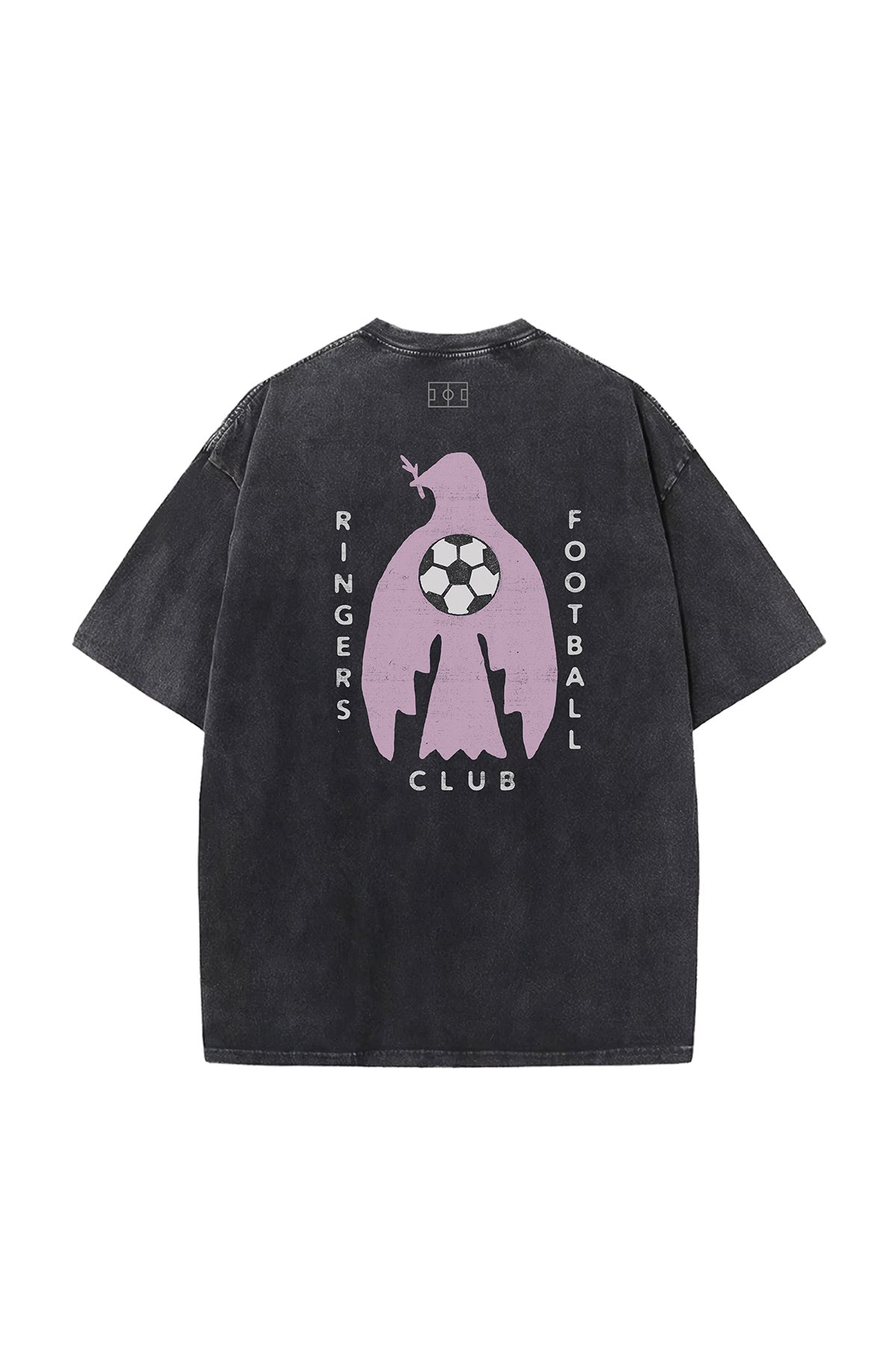 Peace Bird Vintage Wash Tee - Black
