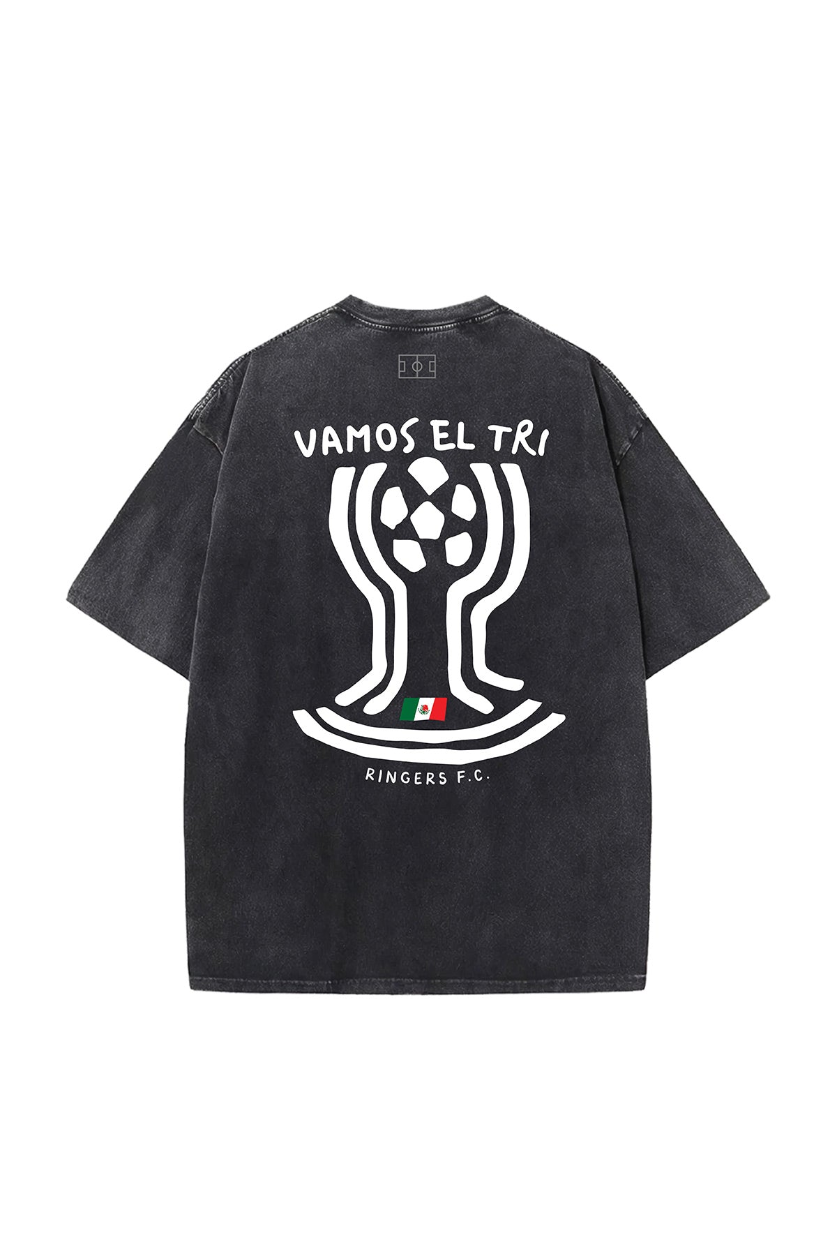 Mexico Cup Vintage Wash Tee - Black