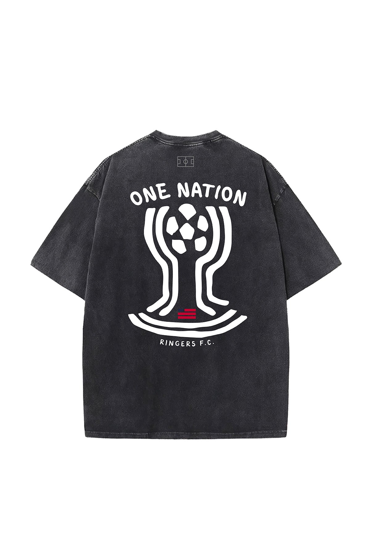 USA Cup Vintage Wash Tee - Black