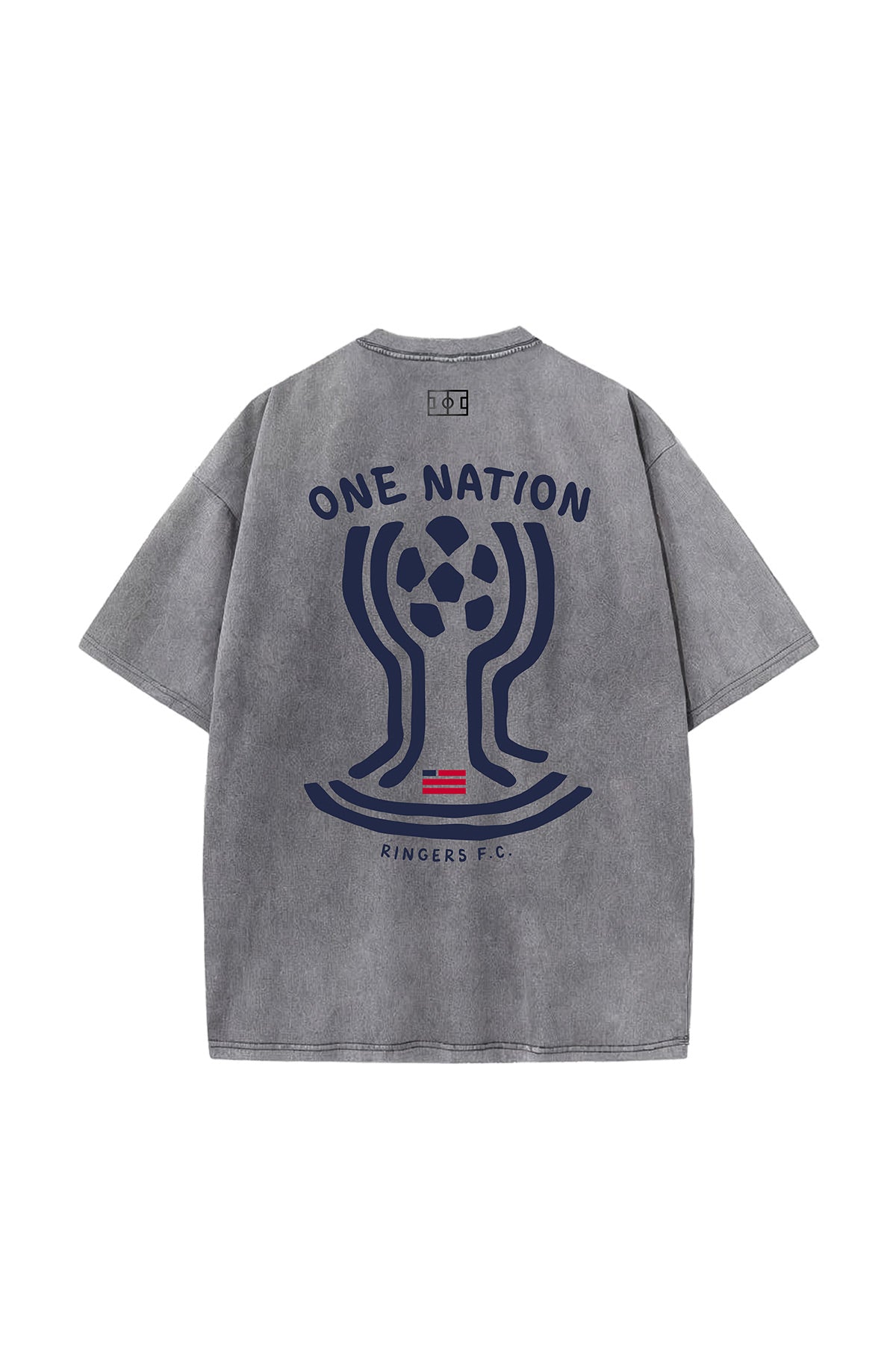 USA Cup Vintage Wash Tee - Gray