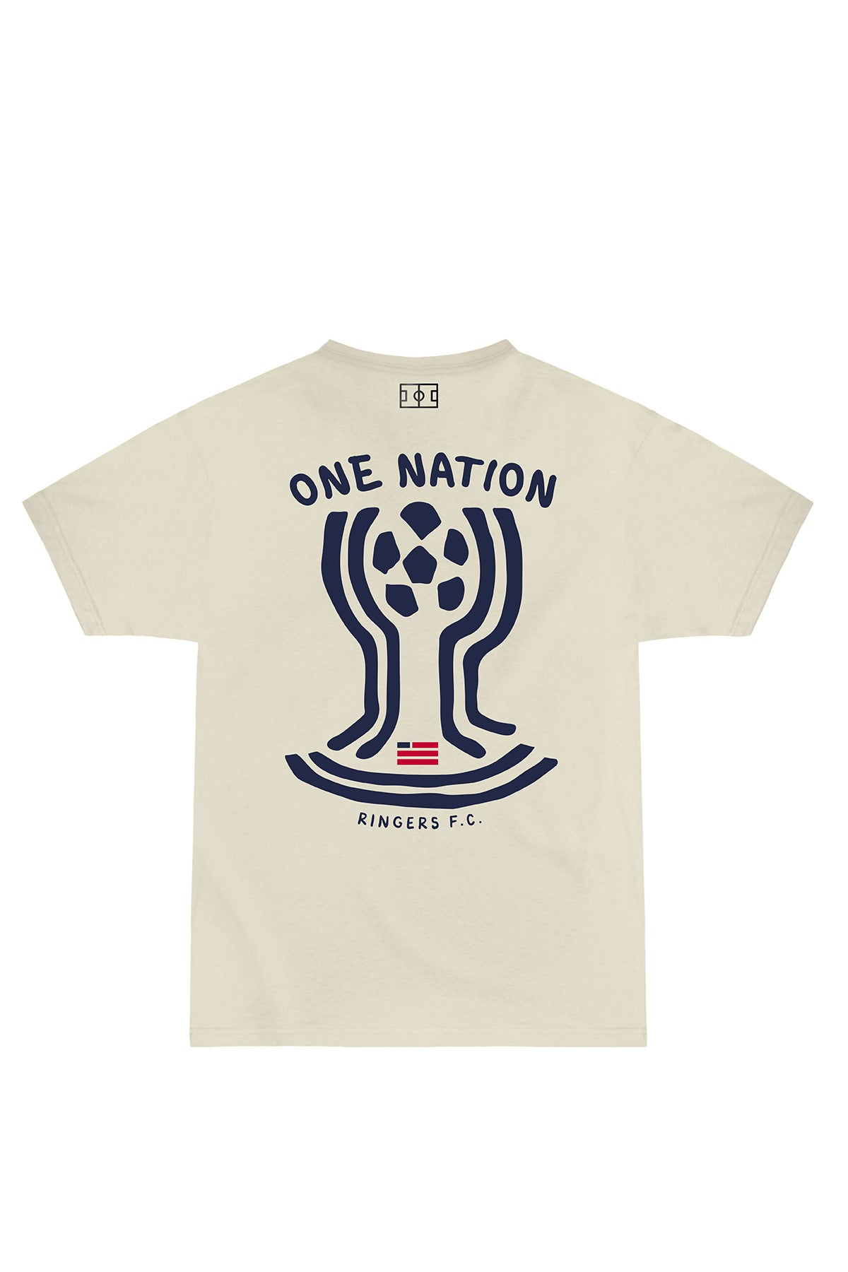 USA Cup Soft Tee - Cream