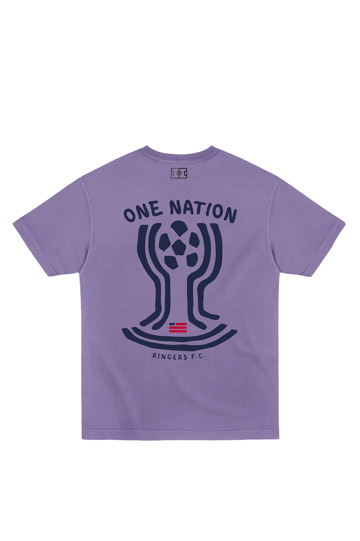 USA Cup Soft Tee - Purple