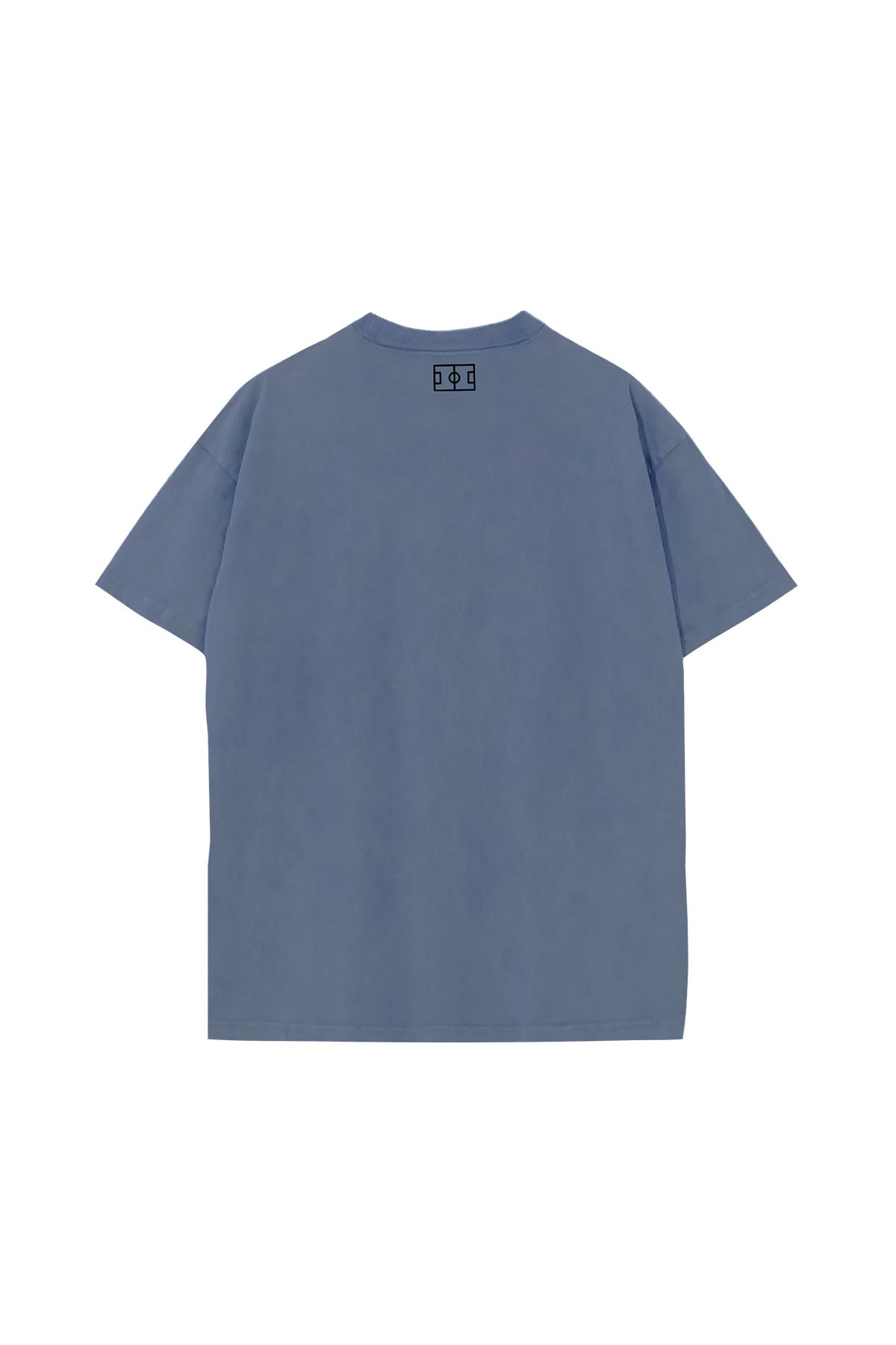 Unisex Graphic Tee - Brown Arch on Blue