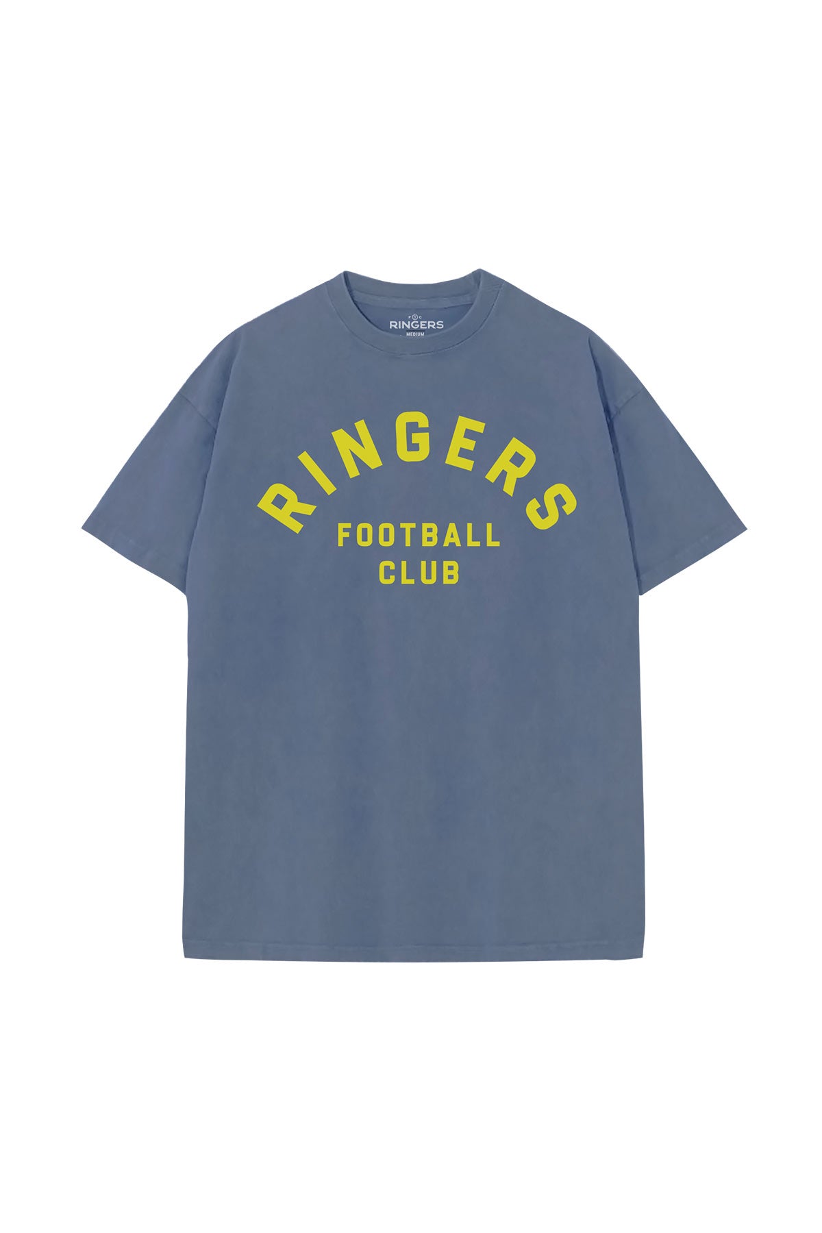 Unisex Graphic Tee - Yellow Arch on Blue