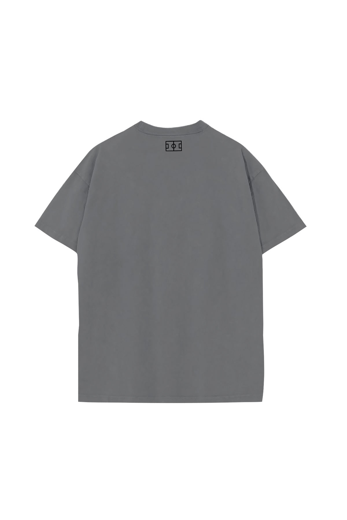 Unisex Graphic Tee - Yellow Arch on Gray