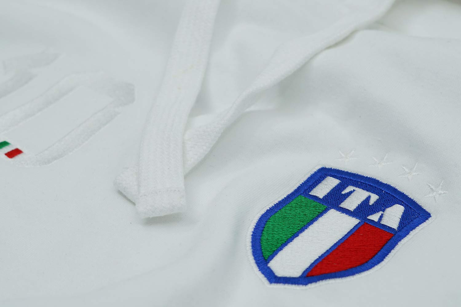 Italia Hoodie - White