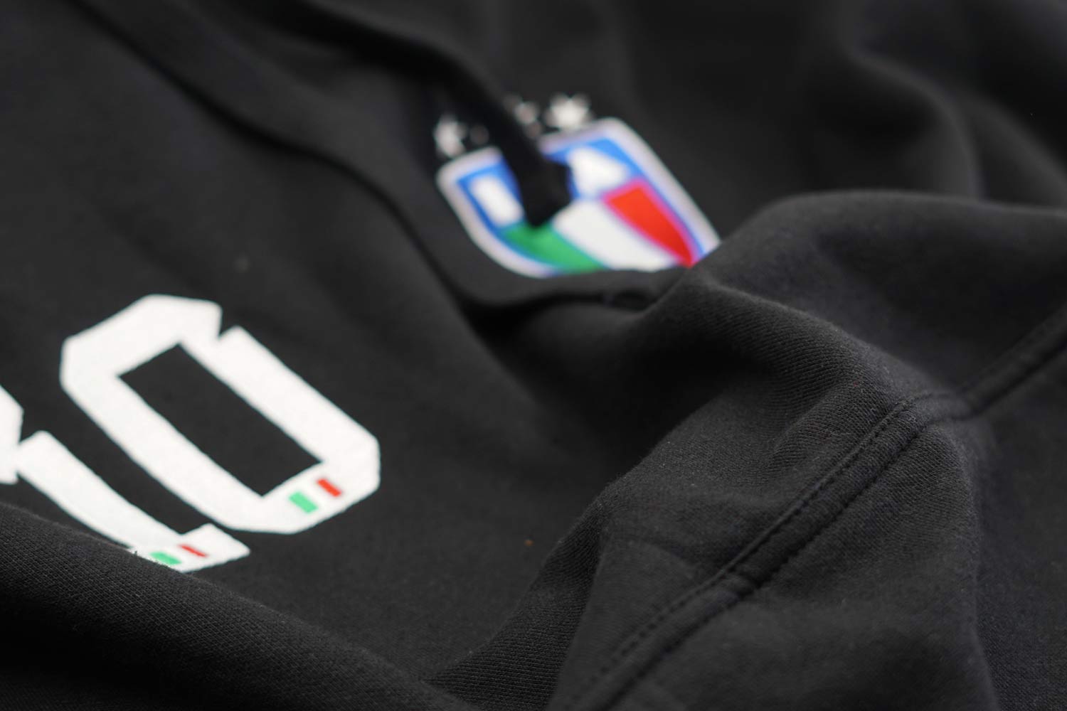 Italia Hoodie - Black