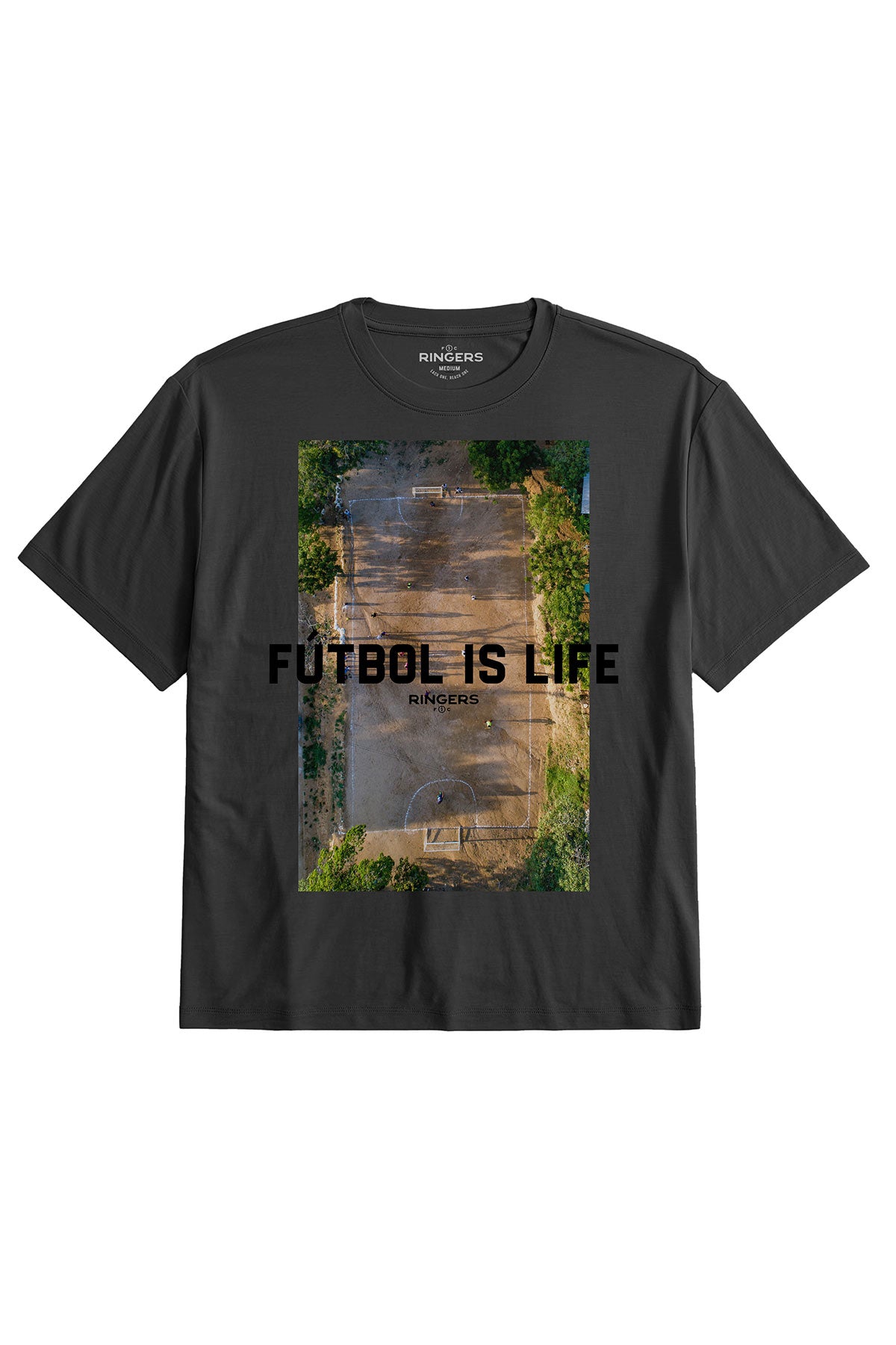 Women's Graphic Soft Tee - Favela on Black