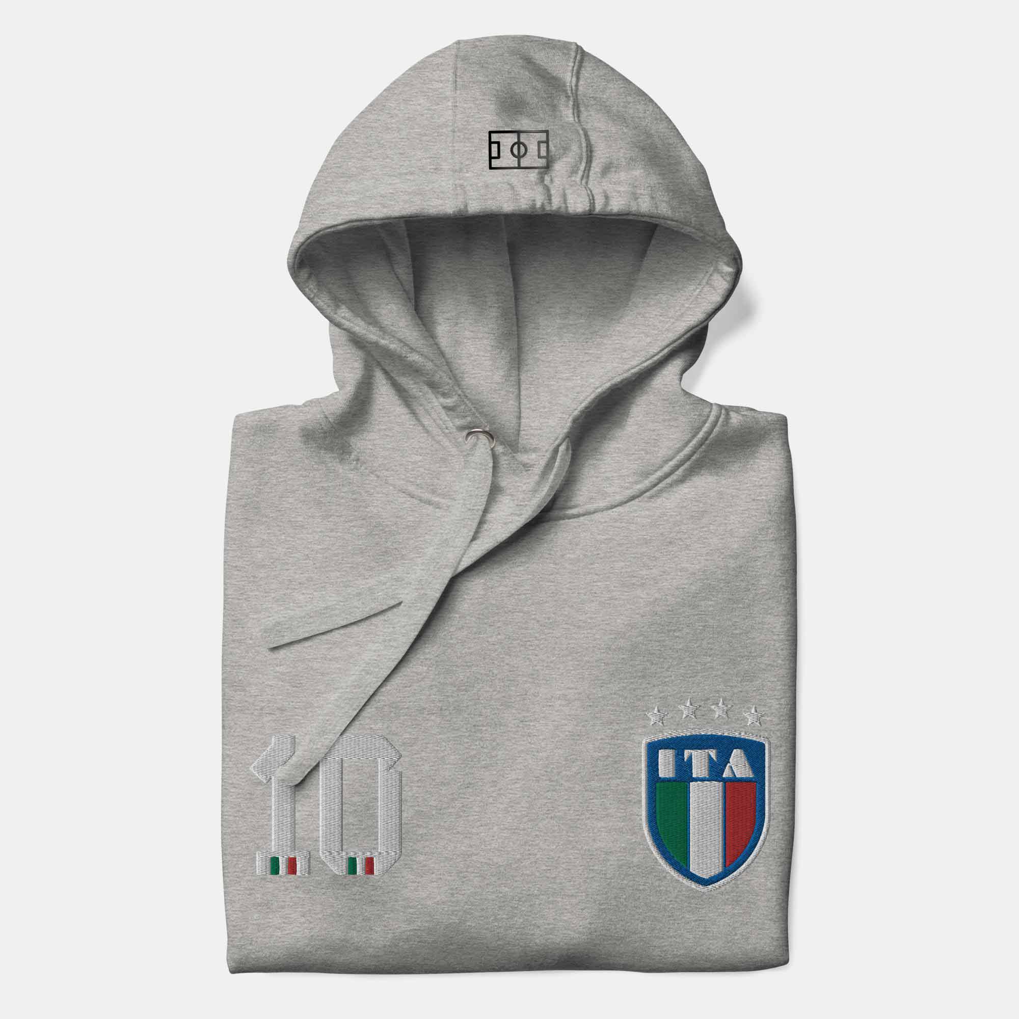 Italia Hoodie - Carbon Grey