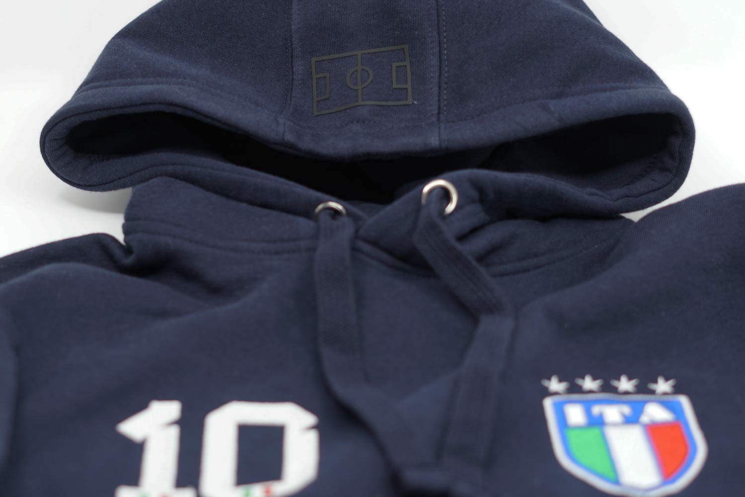 Italia Hoodie - Navy Blazer