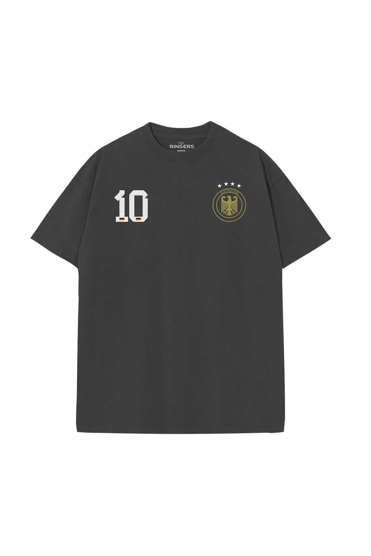 International Badge Tee - Germany on Gray