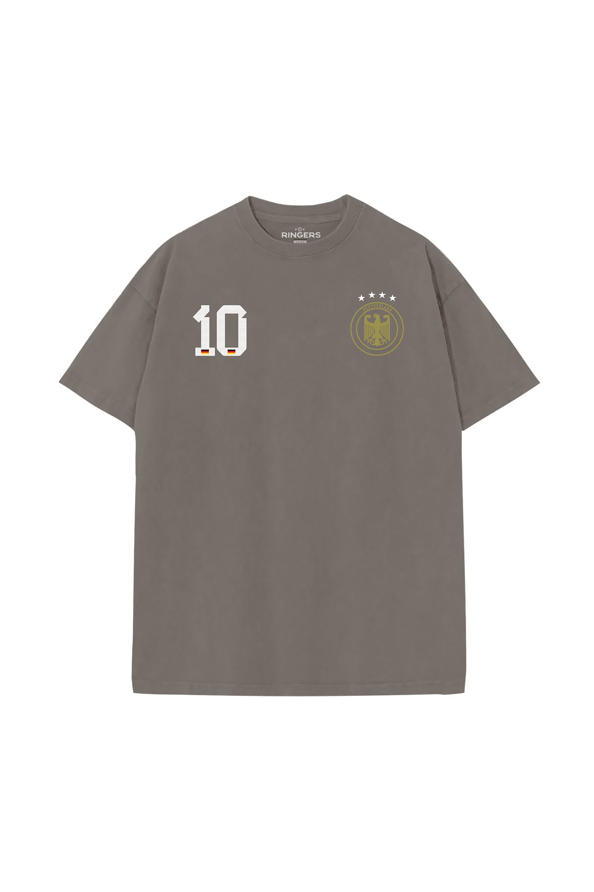 International Badge Tee - Germany on Concrete