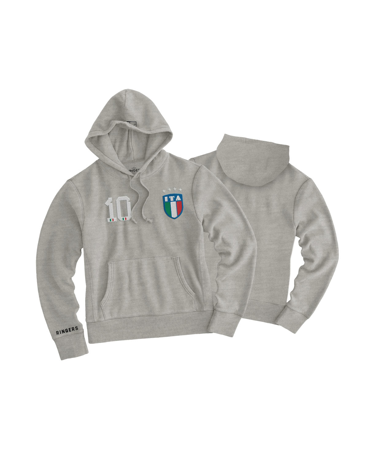 Italia Hoodie - Carbon Grey