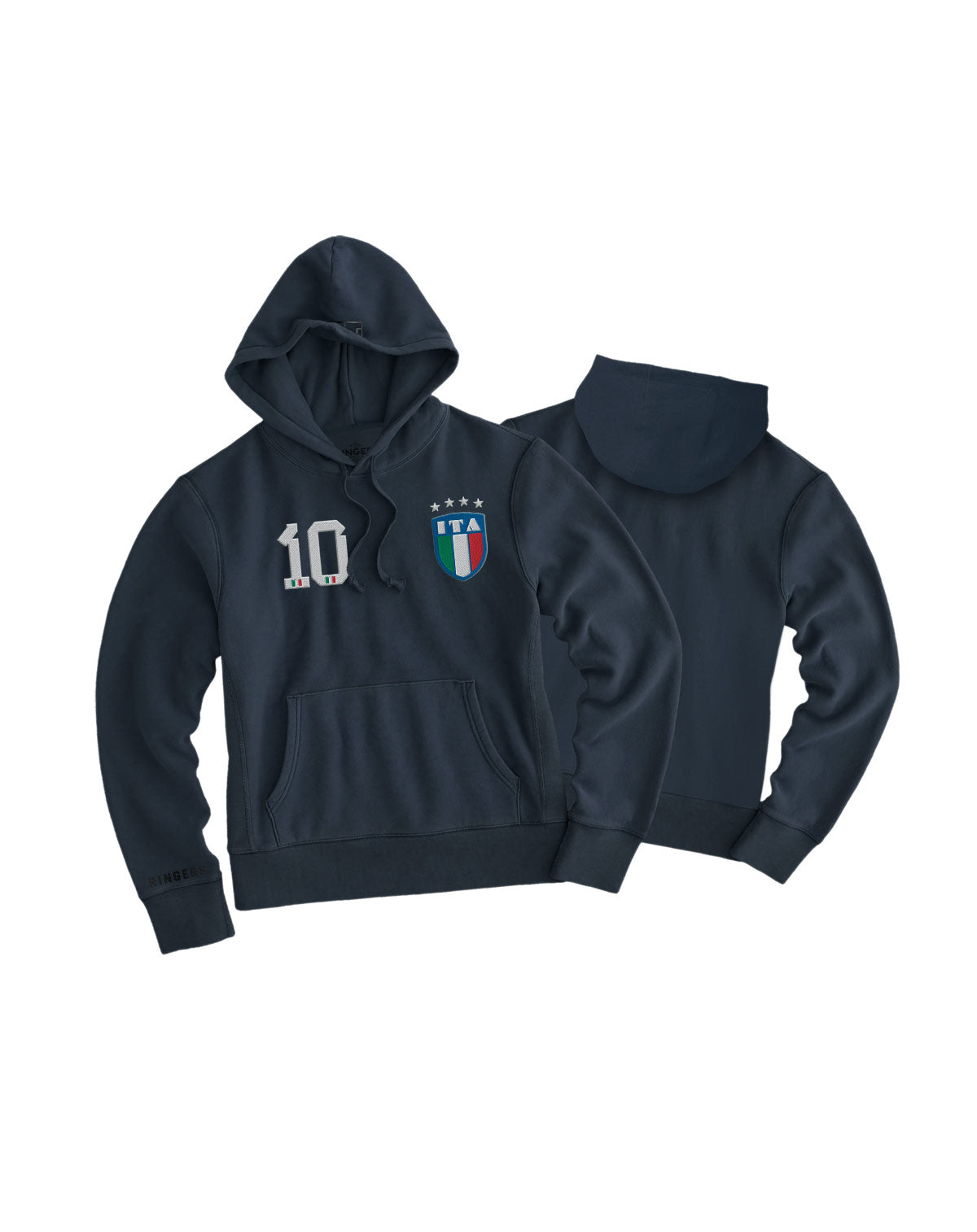 Italia Hoodie - Navy Blazer
