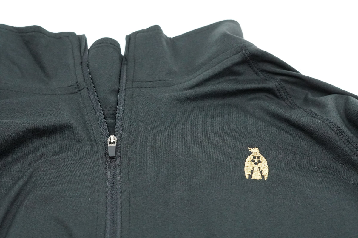 Men's Pitchside Lux™ Quarter Zip - Black