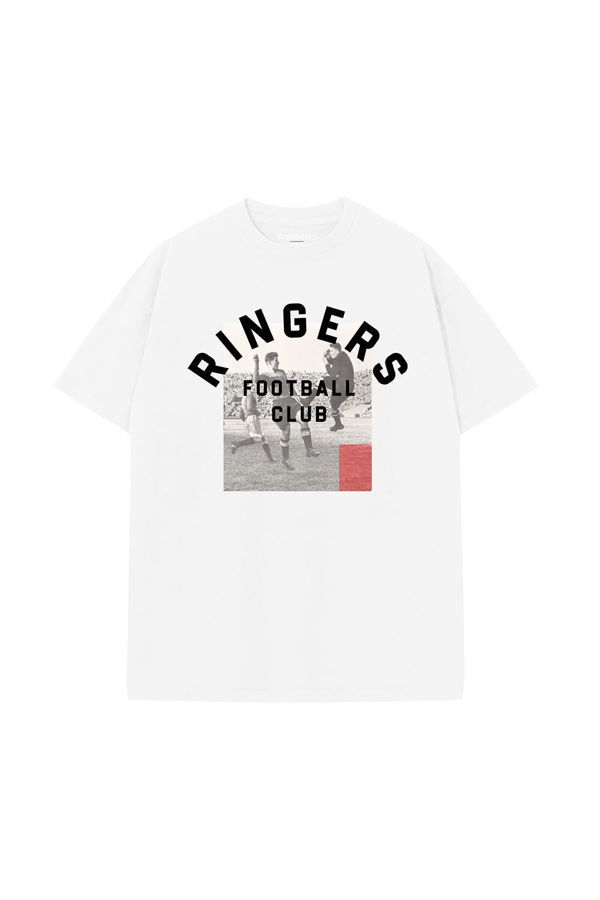 Unisex Graphic Tee - Red Card on White