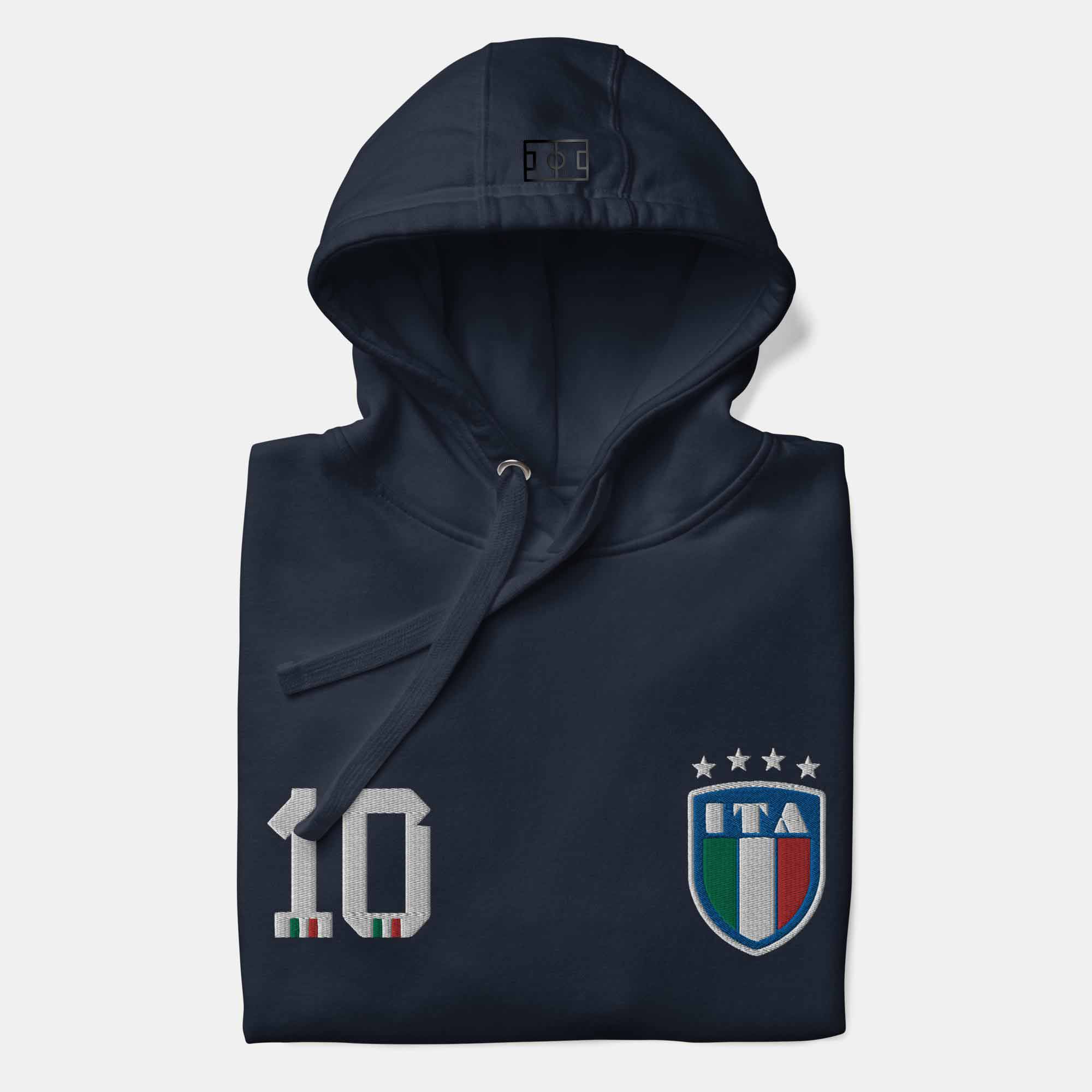 Italia Hoodie - Navy Blazer