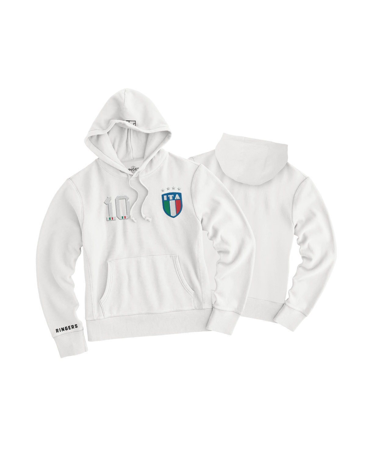Italia Hoodie - White