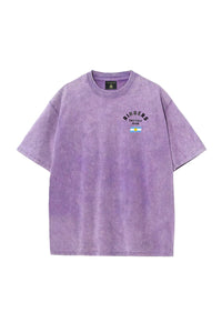 Argentina Cup Vintage Wash Tee - Purple