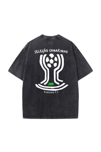 Brazil Cup Vintage Wash Tee - Black
