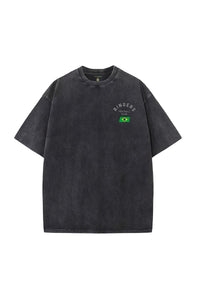 Brazil Cup Vintage Wash Tee - Black