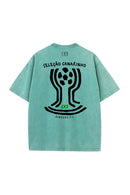 Brazil Cup Vintage Wash Tee - Teal