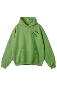 Brazil Cup Softech Hoodie - Green