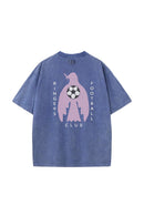 Peace Bird Vintage Wash Tee - Blue