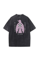 Peace Bird Vintage Wash Tee - Black