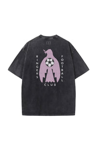 Peace Bird Vintage Wash Tee - Black