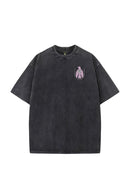 Peace Bird Vintage Wash Tee - Black