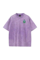Peace Bird Vintage Wash Tee - Purple