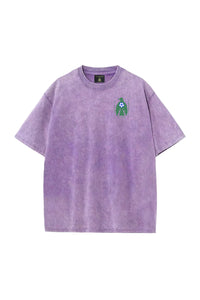 Peace Bird Vintage Wash Tee - Purple