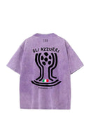 Italy Cup Vintage Wash Tee - Purple