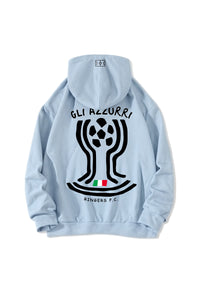 Italy Cup Softech Hoodie - Sky