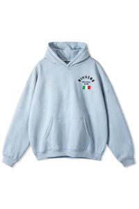Italy Cup Softech Hoodie - Sky