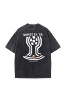 Mexico Cup Vintage Wash Tee - Black