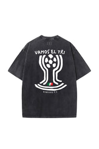 Mexico Cup Vintage Wash Tee - Black