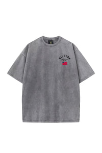 USA Cup Vintage Wash Tee - Gray
