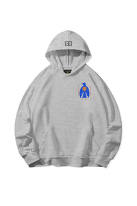 Youth Peace Bird Hoodie - Gray