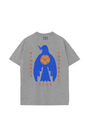 Youth Peace Bird Tee - Gray