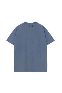 Unisex Graphic Tee - Yellow Arch on Blue