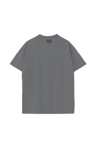 Unisex Graphic Tee - Yellow Arch on Gray