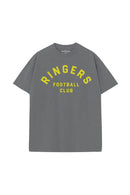 Unisex Graphic Tee - Yellow Arch on Gray