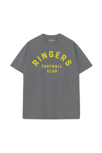 Unisex Graphic Tee - Yellow Arch on Gray