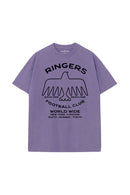 Unisex Graphic Tee - Nazca Bird on Purple