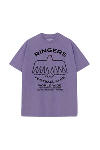 Unisex Graphic Tee - Nazca Bird on Purple