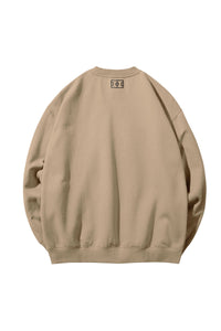 Women's Graphic Crew - Coffee on Brown
