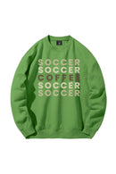 Women's Graphic Crew - Coffee on Green